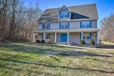 コテージ Luxury Scottsville Retreat On 10 Acres!