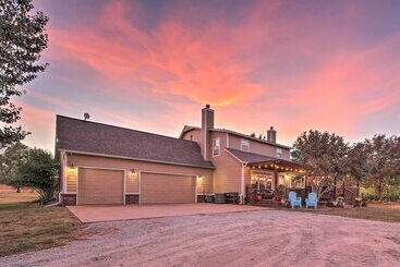 Casa Rural 15 Acre Retreat Near Dtwn Tulsa & Skiatook Lake