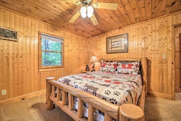 コテージ Fire Pit & Grill: Cozy Cabin In Lake Toxaway!