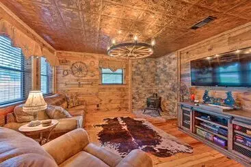 Vakantiehuisje Western Daze  Broken Bow Cabin In Hochatown!