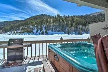کلبه Luxe Vail Valley Retreat W/ Hot Tub!