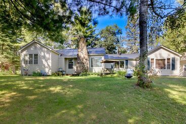 Quinta ou Casa Rural Lakefront Minnesota Escape W/ Fire Pit & Boat Dock