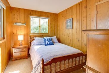 Landhus Up North Remer Lake House W/ Dock & Grill!