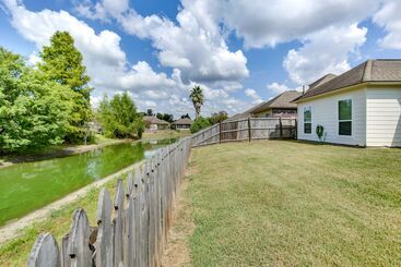 Mökkimajoitus Canalfront Baton Rouge Home W/ Patio: 6 Mi To Lsu!
