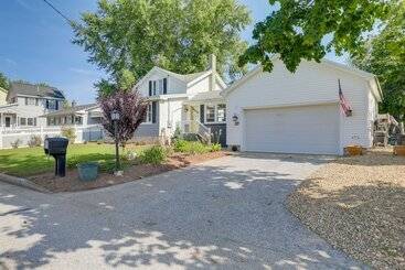 Riverfront New Hampshire Cottage W/ Boat Dock