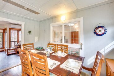 بيت ريفى Dog Friendly Newland Cabin W/ Deck + Lake Access!