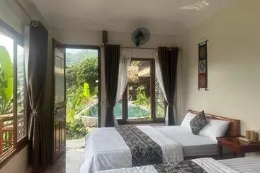 تختخواب و صبحانه Peaceful Maichau Homestay
