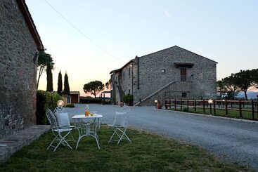호텔 Agriturismo Terra Di Cortona