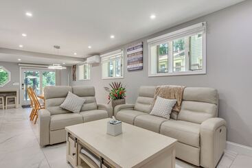 茅舍 7 Mi To Hiking: Waterfront Long Pond Gem!