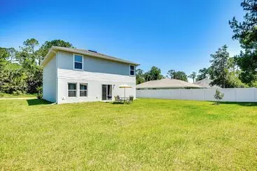 Hus på landet Sunny Palm Coast Home: 10 Mi To Flagler Beach!