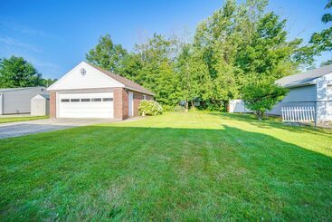 Cabane < 1 Mi To Lake Erie: Ashtabula Hideaway!