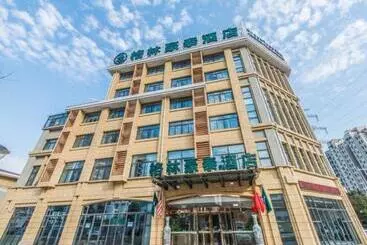 Hotelli Greentree Inn Wuxi Binhu District Datong Road Zhouxin