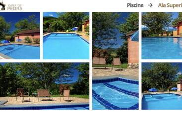 펜션 Pousada Casa De Pedra