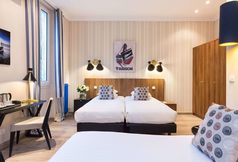 בית מלון כפרי Best Western Plus Hôtel Brice Garden Nice