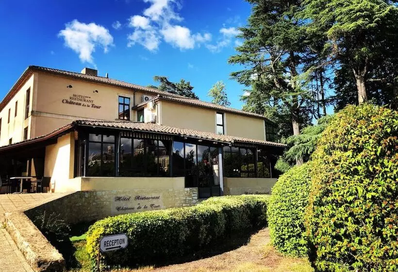 Отель Hôtel Restaurant Du Château De La Tour