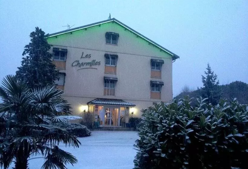 호텔 Logis Les Charmilles Chalonsursaone Sud