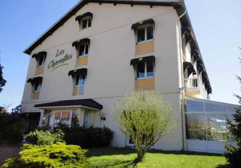 호텔 Logis Les Charmilles Chalonsursaone Sud