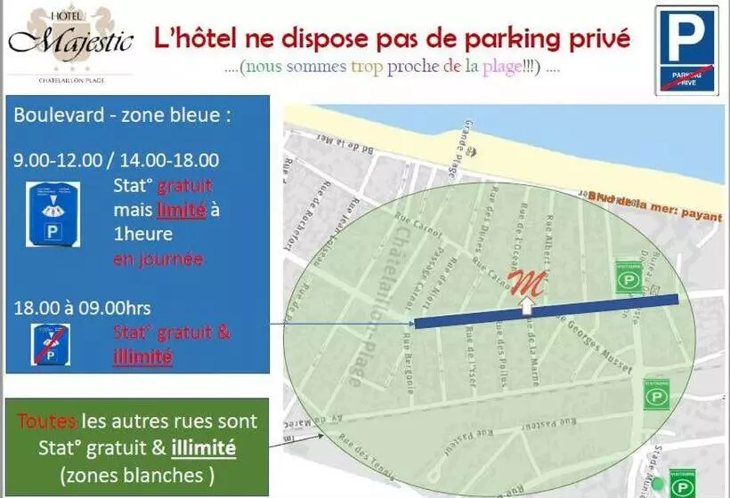 Logis Hotel Majestic Chatelaillon Plage La Rochelle