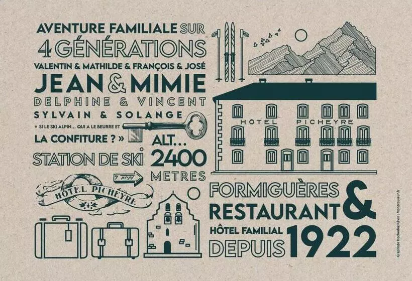 Отель Hôtel Picheyre