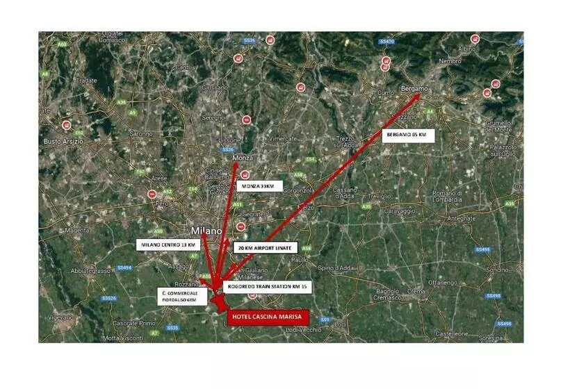 ホテル Cascina Marisa