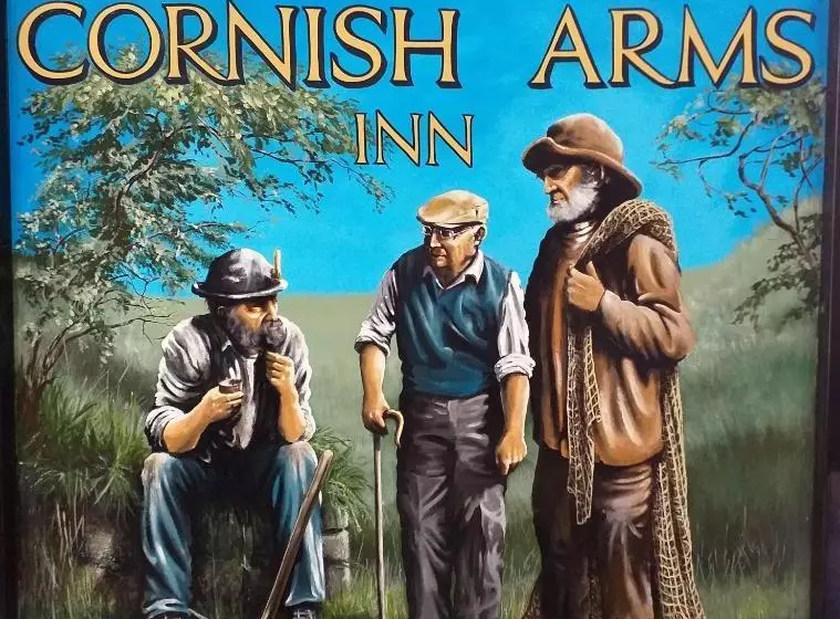 ホテル Cornish Arms Inn Port Isaac 2 Miles