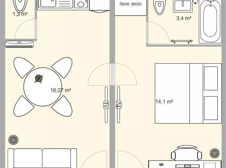 فندق Kyriad Lisieux