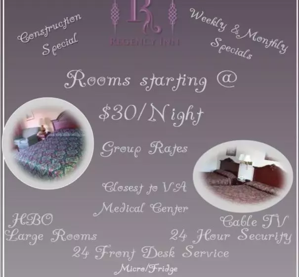 בית מלון כפרי Regency Inn Fayetteville/fort Bragg