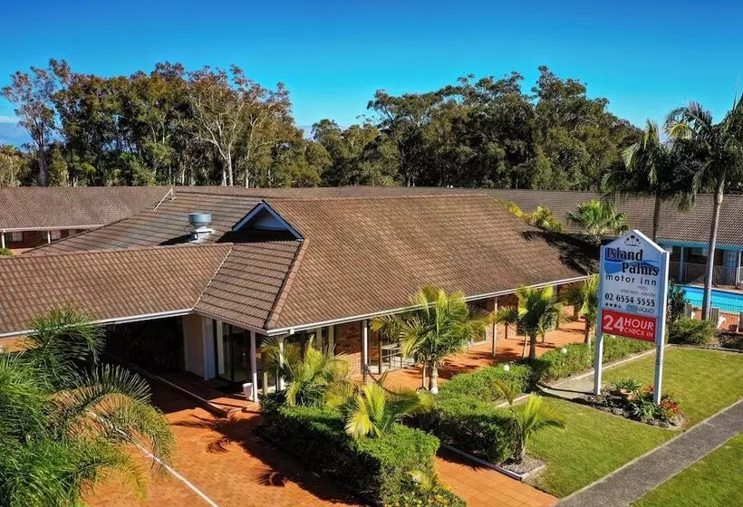 בית מלון כפרי Island Palms Motor Inn