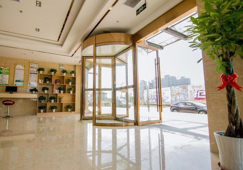 בית מלון כפרי Greentree Inn Nantong Tongzhou Zhangzhishan Town Deli Square Express