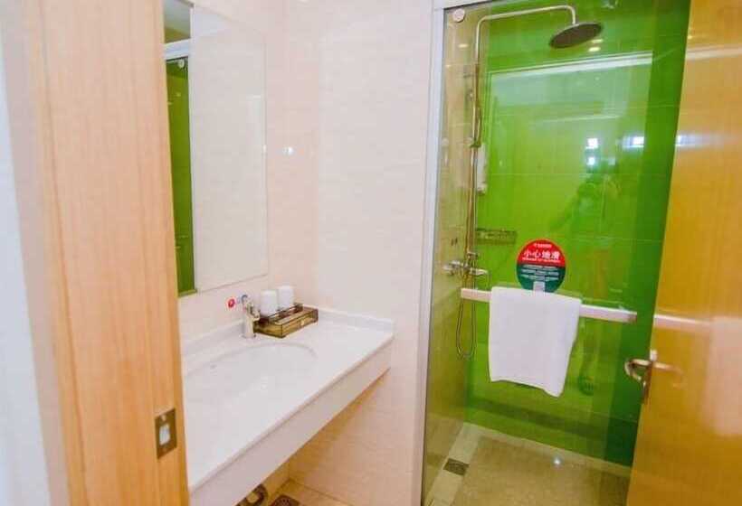 בית מלון כפרי Greentree Inn Nantong Tongzhou Zhangzhishan Town Deli Square Express