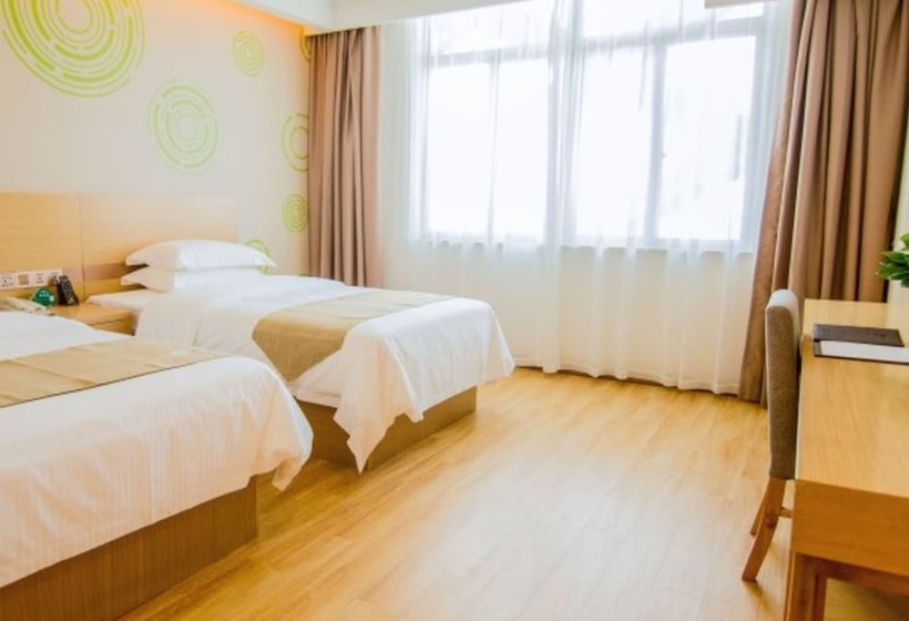 בית מלון כפרי Greentree Inn Nantong Tongzhou Zhangzhishan Town Deli Square Express