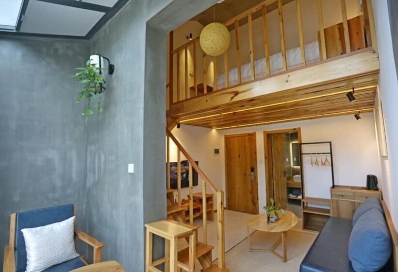 펜션 Huangshan Yujian Weichi Homestay