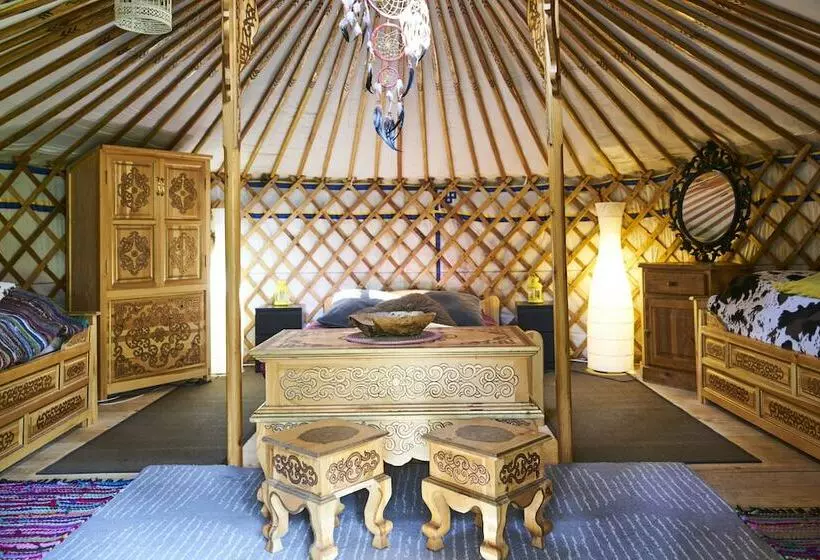 هتل Yourtes Camping Le Reclus