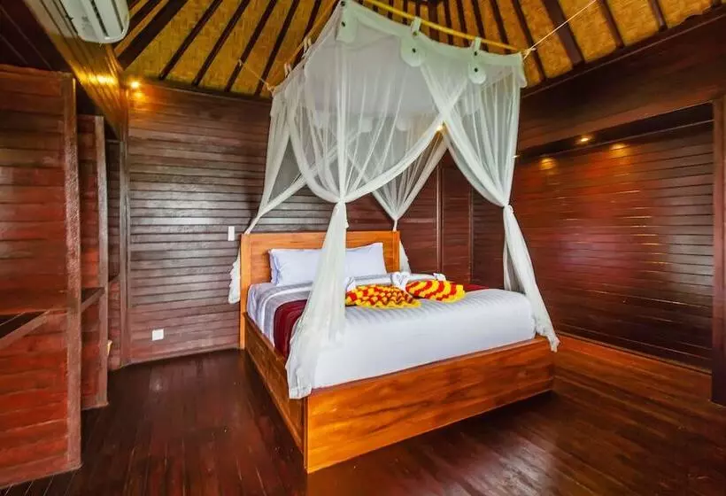 تختخواب و صبحانه Pula Huts Lembongan