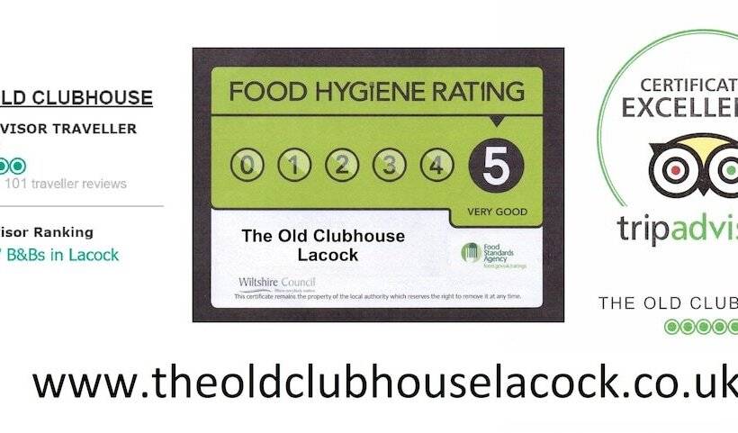 住宿加早餐  The Old Clubhouse, In Lacock Village