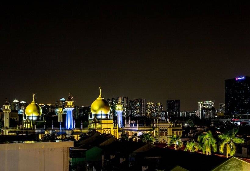 هاستل Met A Space Pod At Arab Street