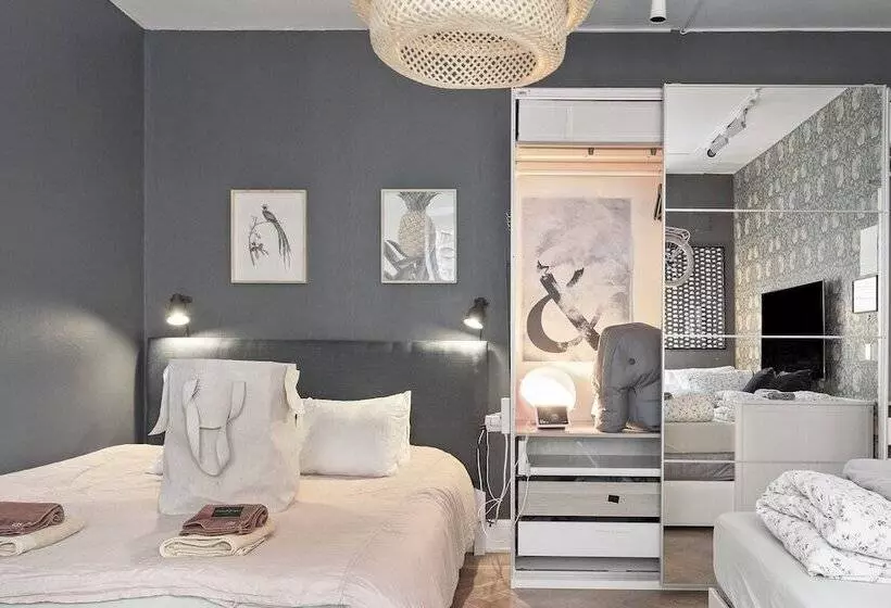 Aamiaismajoitus (B&B) Olof Wijksgatan, By Anna&jesper