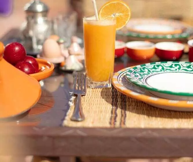 ペンション Les Terrasses De Toubkal By Chef Tarik