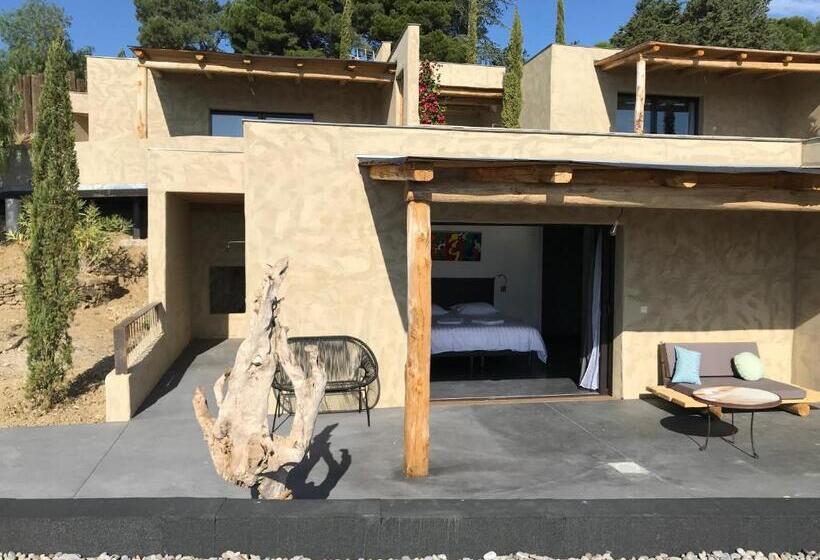 تختخواب و صبحانه Les Cabanons De Mémé Jeannette