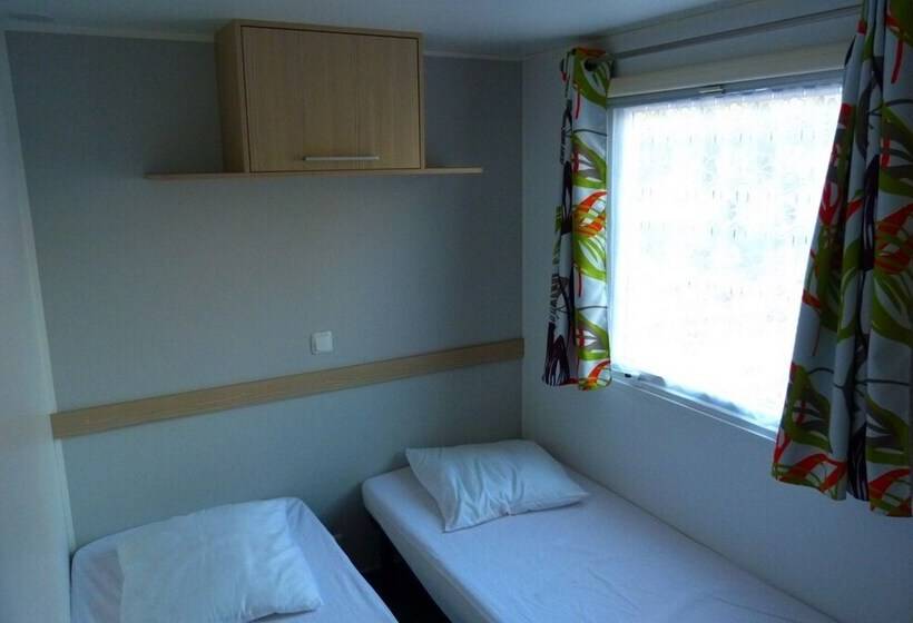 בית מלון כפרי Mobil Home Xxl 4 Chambres   Camping Le Domaine D Oléron