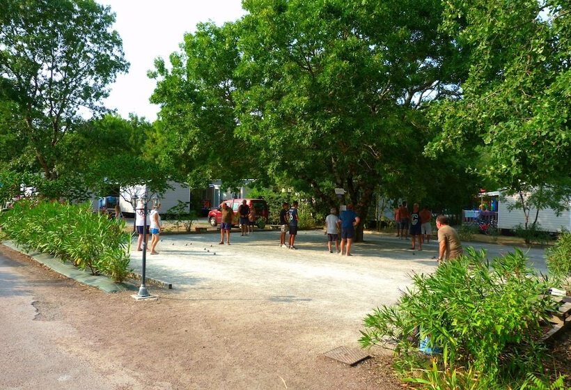 בית מלון כפרי Mobil Home Xxl 4 Chambres   Camping Le Domaine D Oléron