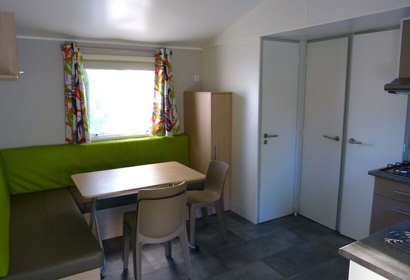 בית מלון כפרי Mobil Home Xxl 4 Chambres   Camping Le Domaine D Oléron