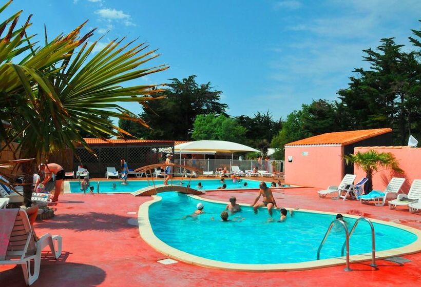 בית מלון כפרי Mobil Home Xxl 4 Chambres   Camping Le Domaine D Oléron