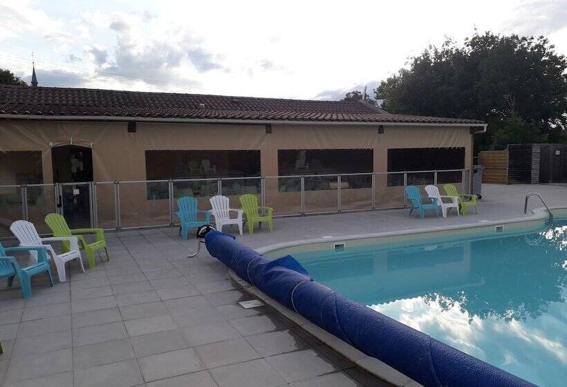 酒店 Camping La Croix Badeau Mobilehomes