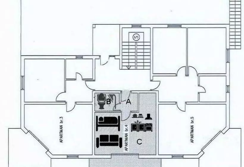 ペンション Apartments Villa Venera