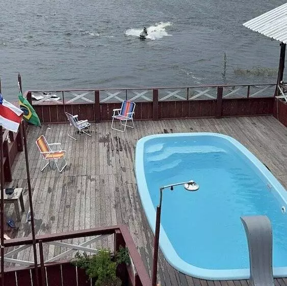 Hotelli Vista Do Lago Jungle Lodge