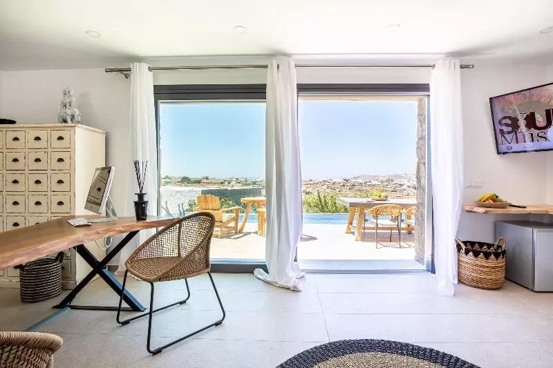 ペンション Ikies Of Mykonos