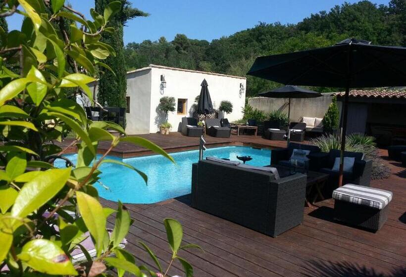 مبيت وإفطار Les Chambres D Hôtes De La Ferrage