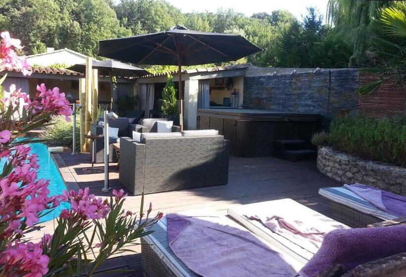 مبيت وإفطار Les Chambres D Hôtes De La Ferrage