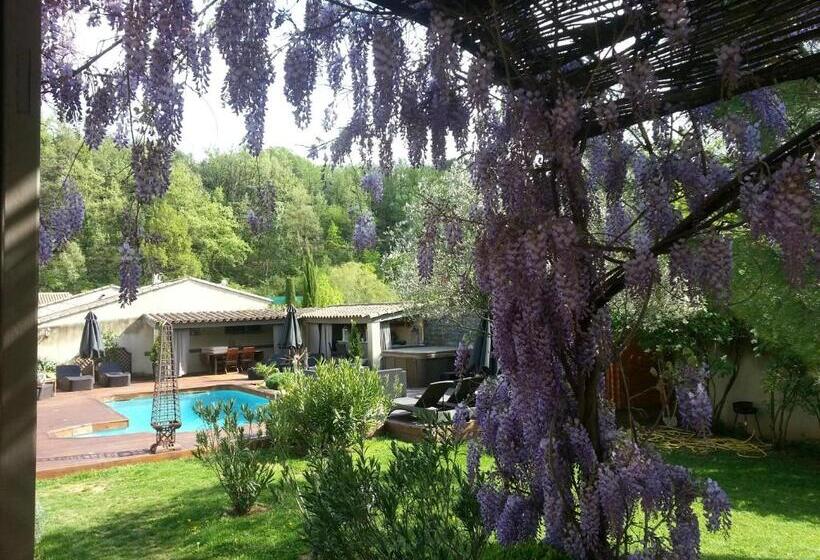 مبيت وإفطار Les Chambres D Hôtes De La Ferrage